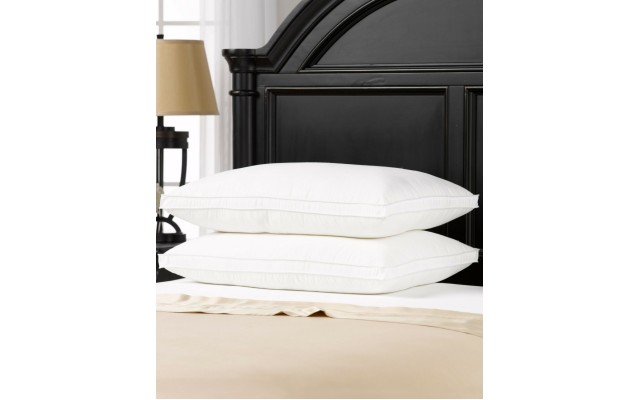  Overstuffed Plush Medium/Firm Density Gel Filled Side/Back Sleeper Pillow, 20×25, White