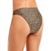  Women's Agnes Printed Bikini Bottoms, Brown, X-Small