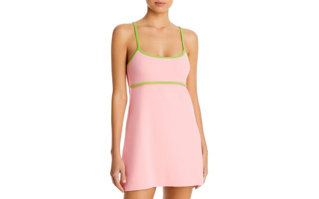 s Ophelia Terry Cover Up Dress, Pink, Small