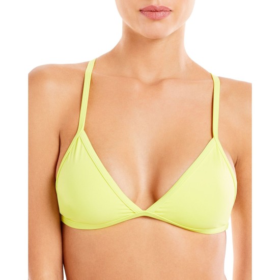  Women’s Binx Racerback Bikini Top, Yellow, X-Small