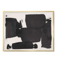 Fringe Studio Large Lacquerd Tray (Black/White)