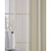  Lumino by Perth Semi Sheer Grommet Curtain Panels, 54×84, Beige, Set of 2