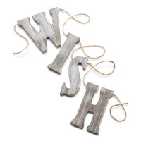 Holiday Lane Wooden Garland