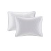Home Essence Vancouver Solid Reversible Bedspread Set, White, King