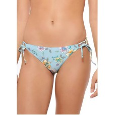 HOT WATER Multi Side Tie Hipster Swim Bottoms, Multi, Large