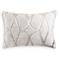 Hudson Park Connettiva Sham, King, 20 x 36,Champagne, Champagne, 20