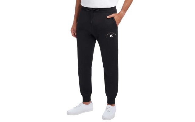  Men’s Fleece Jogger, Black, XX-Large
