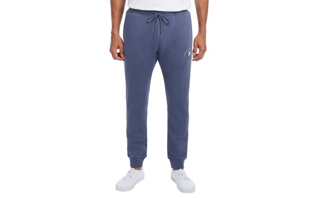  Men’s Fleece Jogger, Blue, Medium