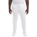  Men’s Fleece Jogger, White, X-Large