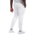  Men’s Fleece Jogger, White, Large