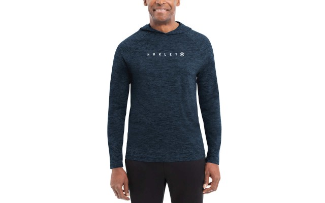  Men's Performance Hoody, Blue, Medium