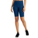  Women’s Essentials Sweat Set Biker Shorts, X-Small, Navy