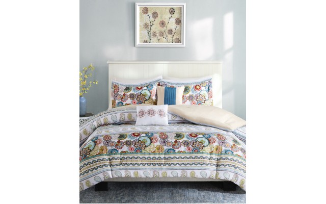  Tamira 5-Pc. Full/Queen Coverlet Set Bedding, Multi