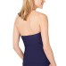  Colorblocked Underwire Tankini Top, Navy, 8