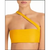 Jade Swim Halo Asymmetric Bikini Top