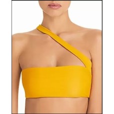 Jade Swim Halo Asymmetric Bikini Top