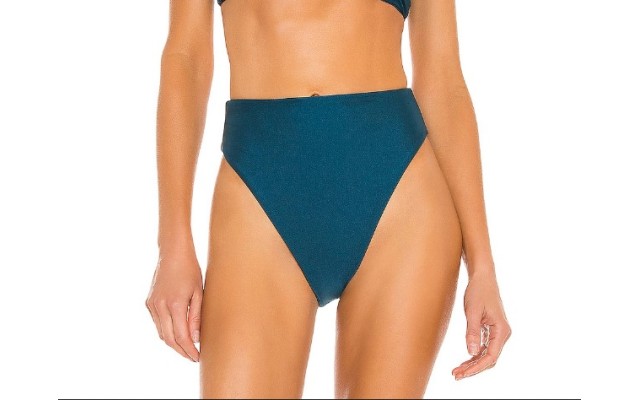 Jade Swim High Cut Bikini Bottom Large