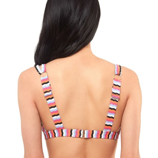  Got the Groove Bikini Top, X-Large, Multicolor