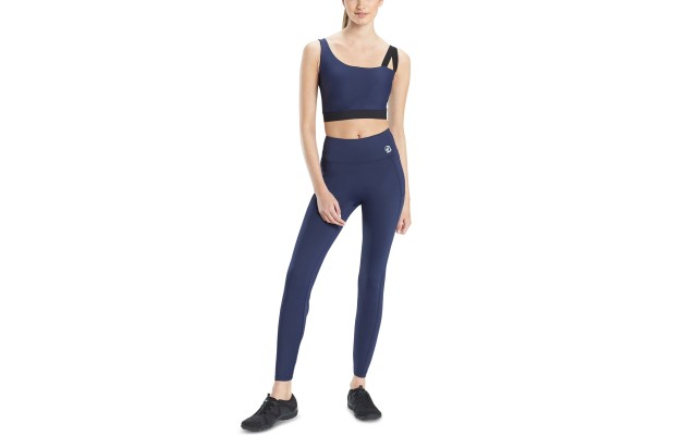 Josie Natori Women’s Solstice Full Leggings (Large, Navy)