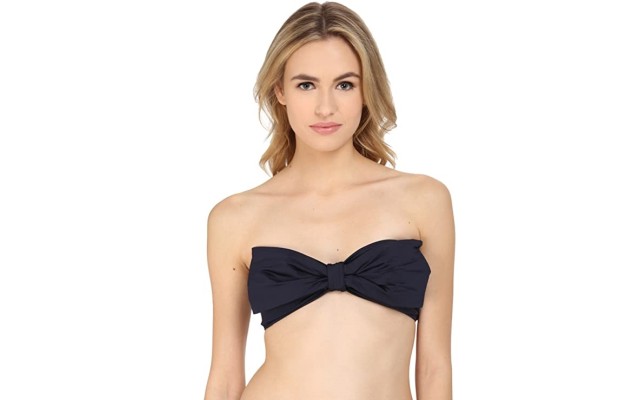  New York Women’s Georgica Beach Bandeau Bra, Rich Navy, X-Small