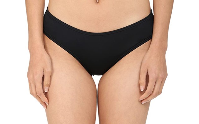 Women’s Georgica Beach Hipster Bottom, Black, SM
