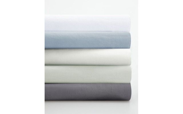  Warwick 400 Thread Count Cotton Rich 4 Piece Sheet Sets, Sage Blue, King