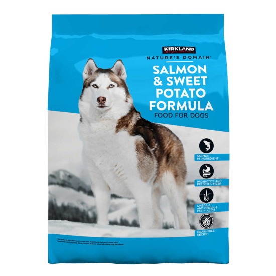  Nature's Domain Salmon Meal & Sweet Potato Dog Food 35 lb.