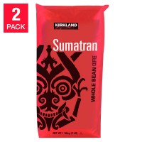 Kirkland Signature Sumatran Whole Bean Coffee 3 lb, 2-pack