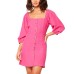 L space Marina cover-up dress, X-Small, Pink