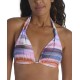  Women’s Halter Bikini Top, Multi/Ocean Tides, 4