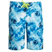 Laguna Big Boys Groovy Tie-Dye Swim Trunks, Navy, Medium