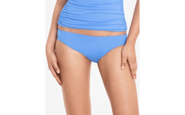 LAUREN Ralph Lauren Beach Club Solid Hipster Bottoms, Light Blue, 16