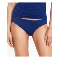 LAUREN Ralph Lauren Beach Club Solid Hipster Bottoms, Navy, 14