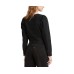 Levi’s Teegan Cotton Mutton-Sleeve Blouse, X-Large, Black