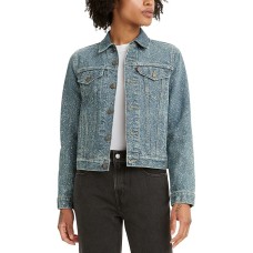 Levi’s Women’s Original Denim Trucker Jacket, X-Small, Blue