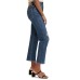  Women's Wedgie Straight-Leg Cropped Jeans, Blue, 26R