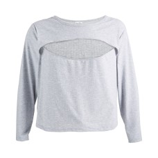 Love, Fire Trendy Plus Size Cutout Top