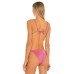  Shine On Shimmer Brittany Bikini Tops, Pink, X-Small (32A)