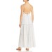 L*Space Sunrise Escape Maxi Dress Swim Cover-Up, White, X-Small