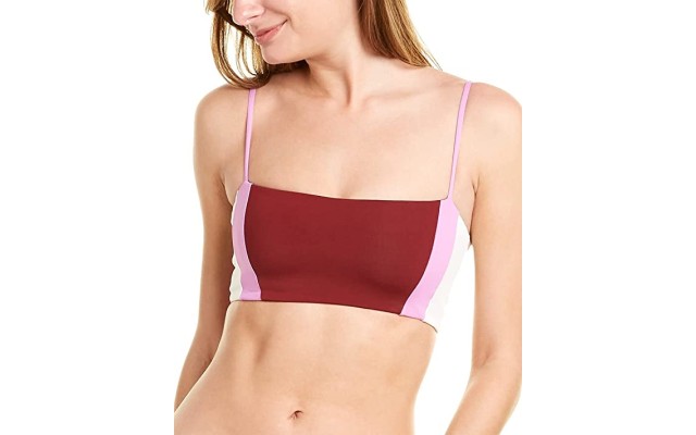  Women's Rebel Heart Bikini Top, Multi, S
