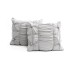  Bella 3-Piece King Comforter Set, Gray