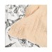  Paris Bonjour 3 Piece Quilt Sets, Black/Blush, Full/Queen