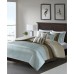  Amherst 7-Pc. King Comforter Set Bedding, Blue