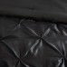  MP10-3279 Laurel 7 Piece Comforter Set, Queen, Black