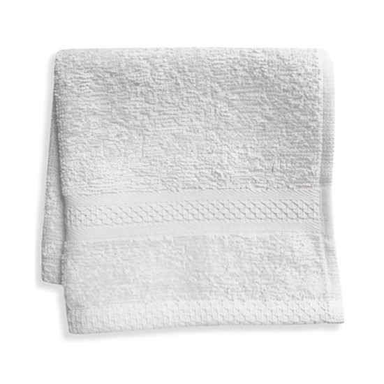 . Cotton Solid 12″ x 12″ Wash Towel Bedding