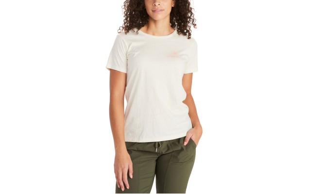  Arrow Women’s Logo-Print T-Shirt, Cream, Medium