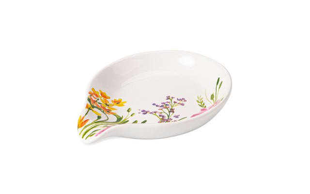 Martha Stewart Collection Floral Spoon Rest, Multi