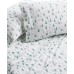  Holiday Printed 3 Pc. Sheet Sets, White/Green, Full