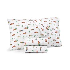 Martha Stewart Collection Holiday Printed 3 Pc. Sheet Sets
