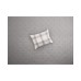  Tufted Plaid King/California King Quilt,Gray